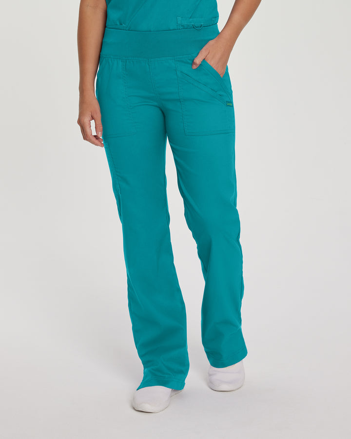 Landau ProFlex Women's Yoga Scrub Pants - Petite