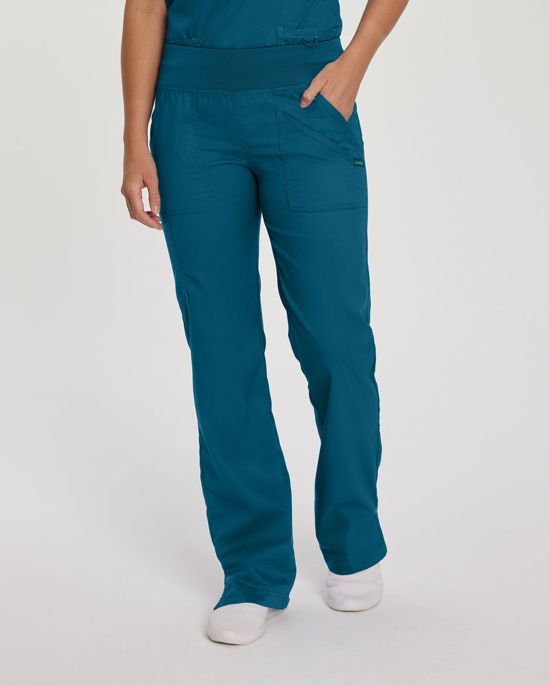 Landau ProFlex Women's Yoga Scrub Pants - Petite