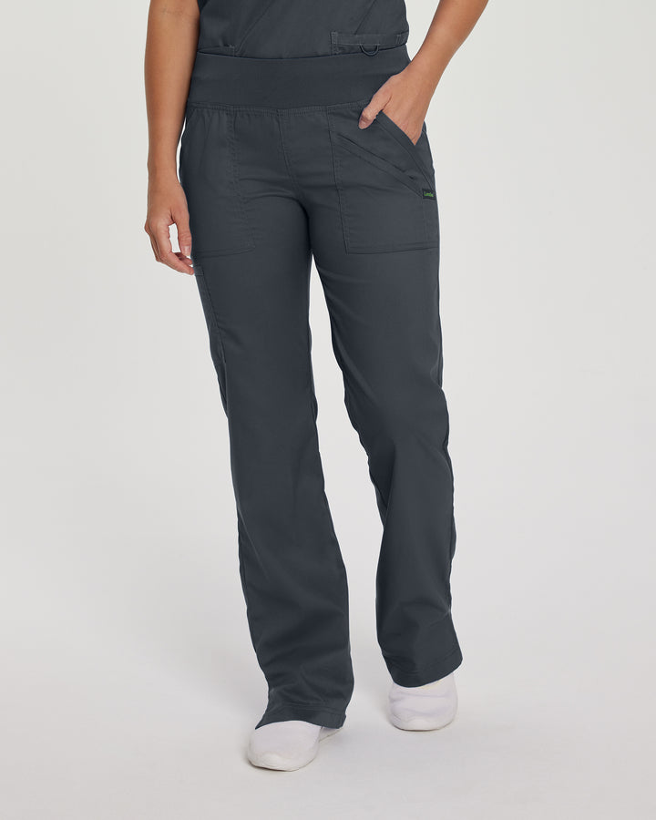 Landau ProFlex Women's Yoga Scrub Pants - Petite