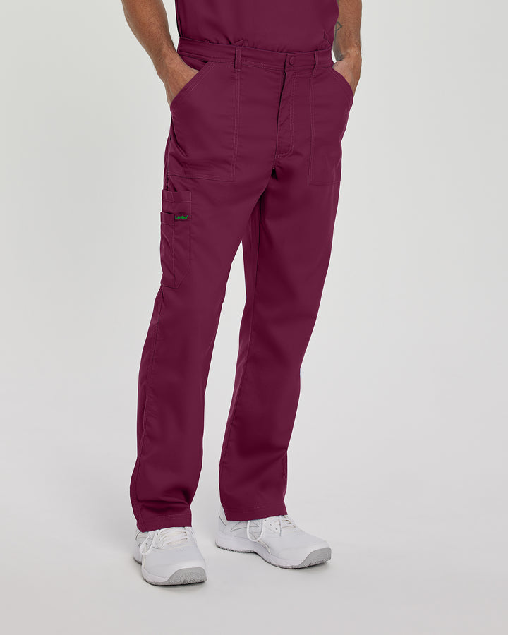 Landau ProFlex Men's Straight-Leg Cargo Scrub Pants