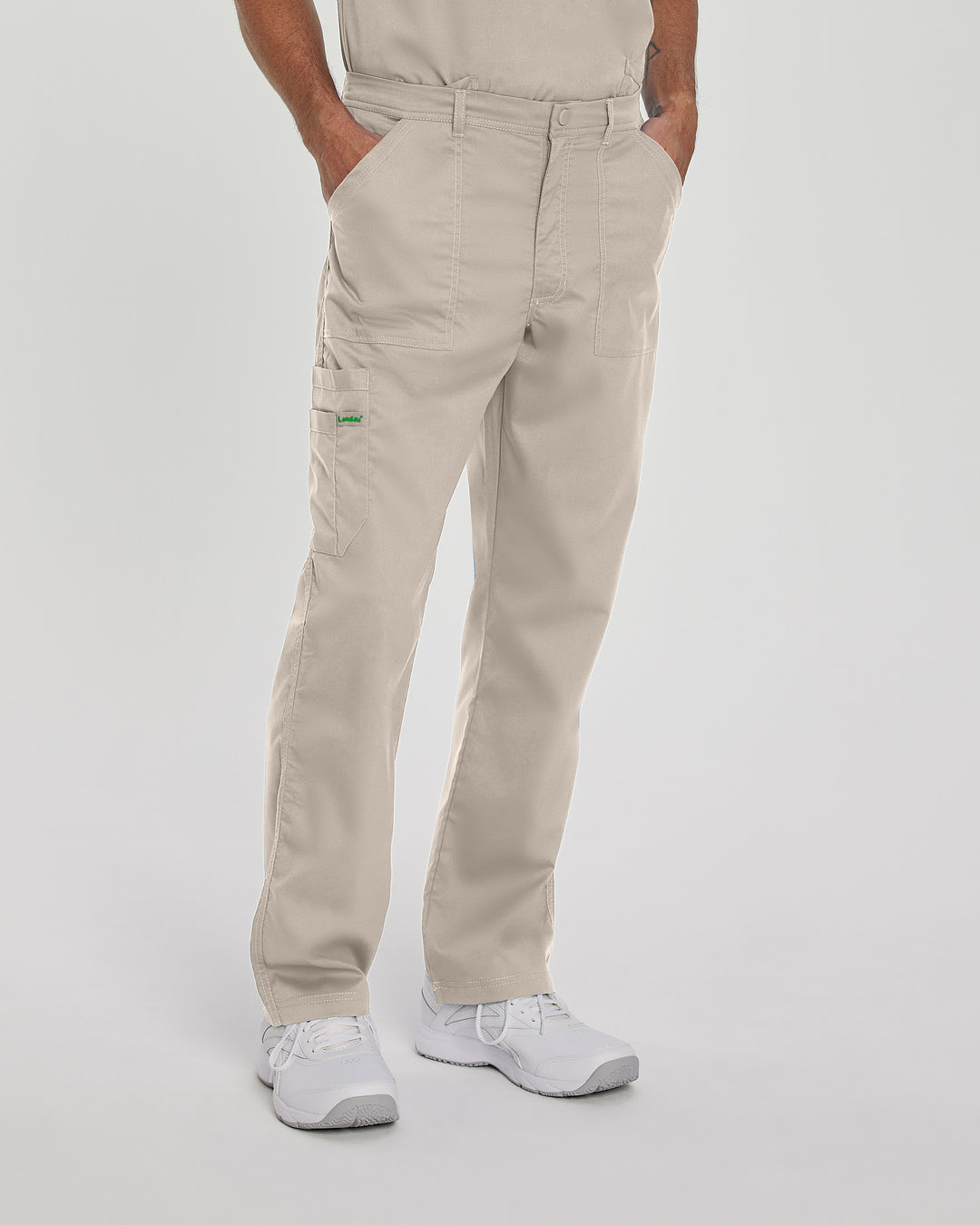 Landau ProFlex Men's Straight-Leg Cargo Scrub Pants