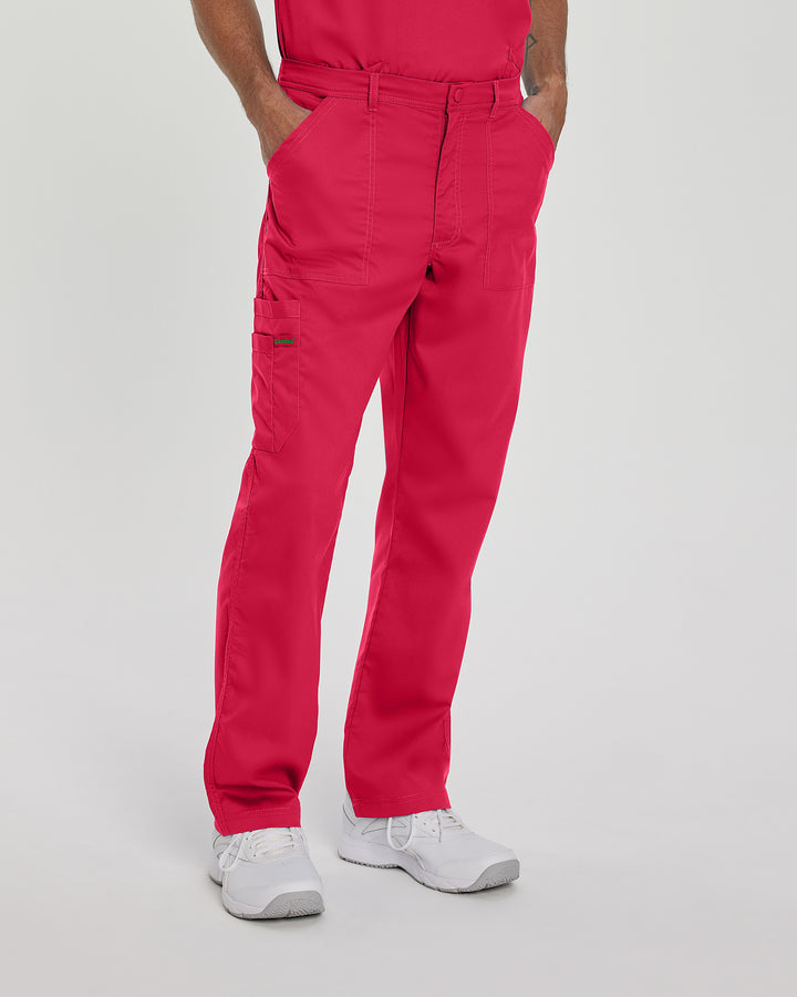 Landau ProFlex Men's Straight-Leg Cargo Scrub Pants