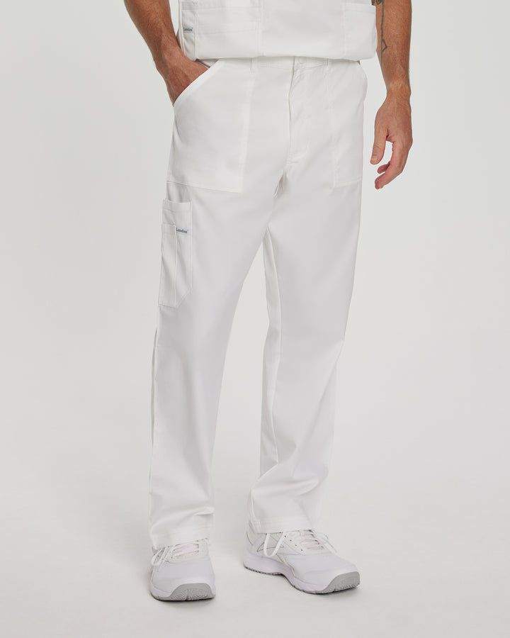 Landau ProFlex Men's Straight-Leg Cargo Scrub Pants