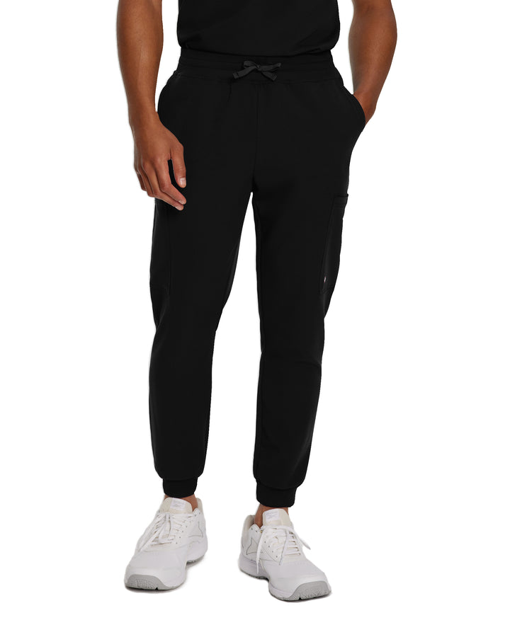 White Cross V-Tess Men's Jogger Scrub Pants - Short