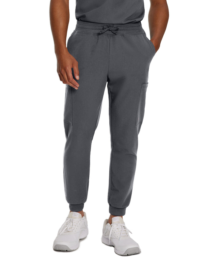 White Cross V-Tess Men's Jogger Scrub Pants - Short