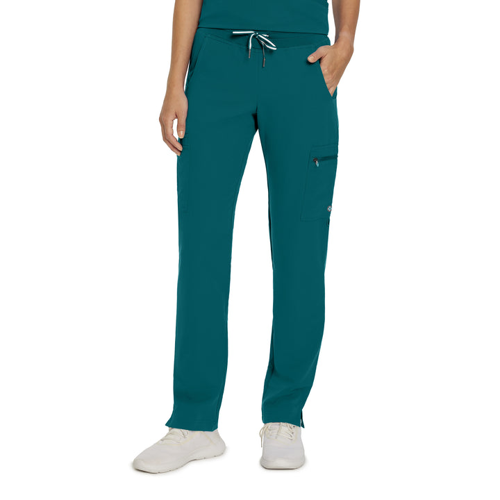 White Cross V-Tess Women's Cargo Scrub Pants - Tall