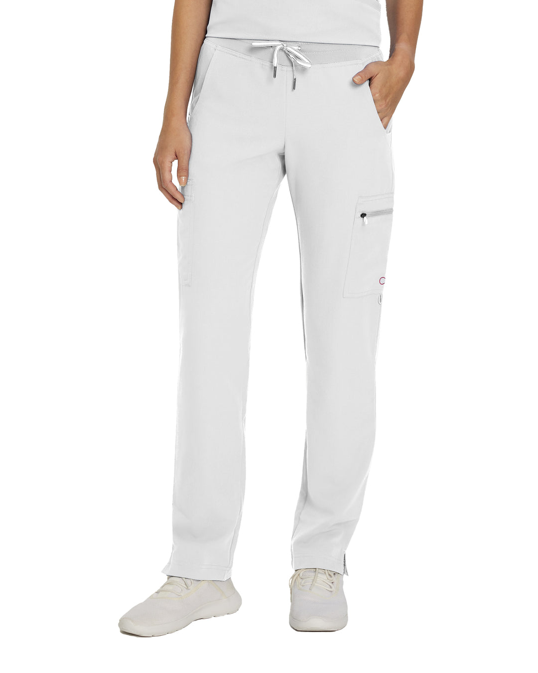 White Cross V-Tess Women's Cargo Scrub Pants - Tall