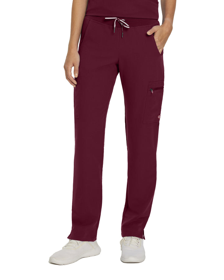 White Cross V-Tess Women's Cargo Scrub Pants - Tall