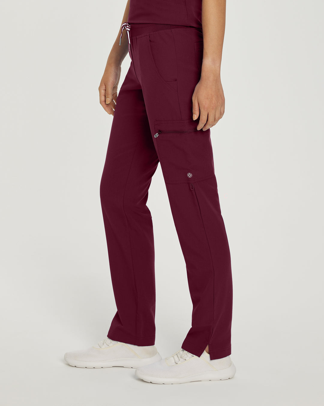 White Cross V-Tess Women's Cargo Scrub Pants - Tall