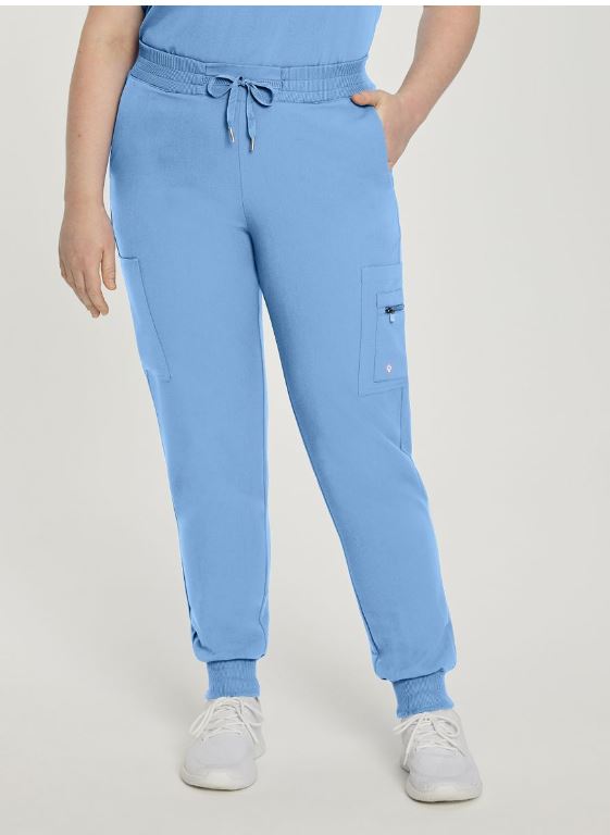 White Cross V-Tess Women's Jogger Scrub Pants - Tall