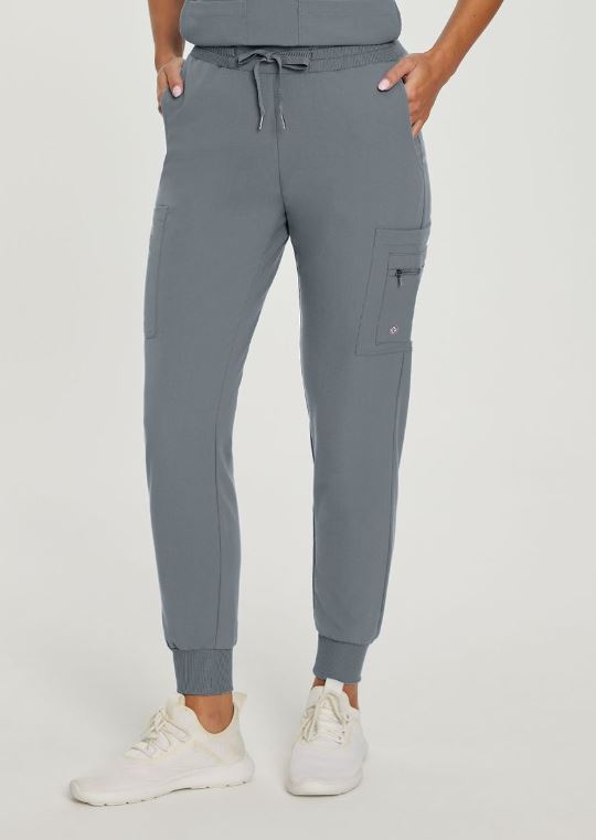 White Cross V-Tess Women's Jogger Scrub Pants - Tall