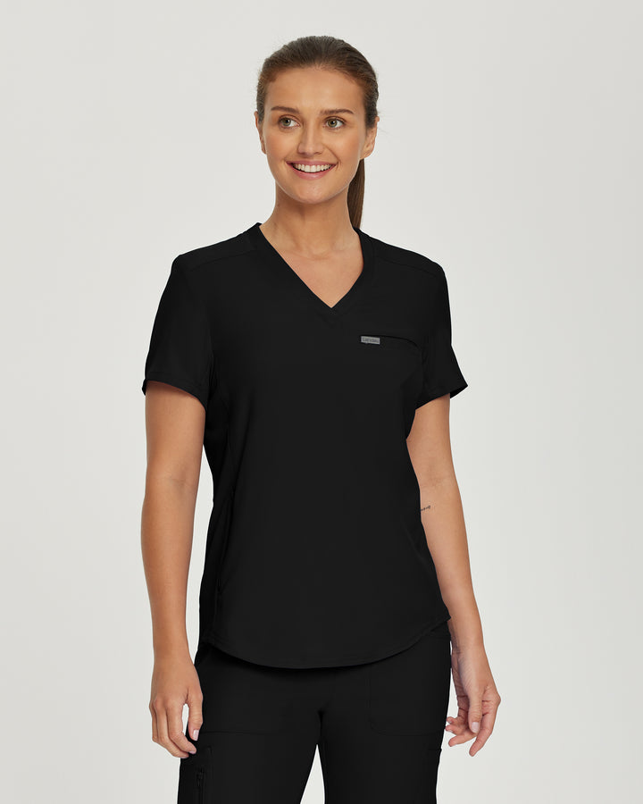 Landau Forward Women's 2-Pocket V-Neck Scrub Top