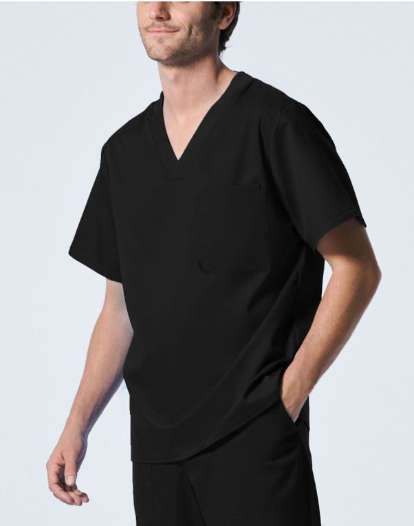 Landau ProFlex Men's 2-Pocket V-Neck Scrub Top