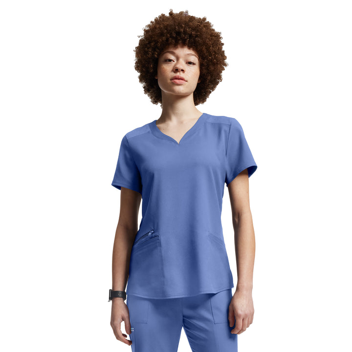 White Cross VIBE Women's 3-Pocket V-Neck Scrub Top