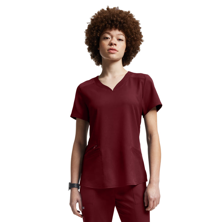 White Cross VIBE Women's 3-Pocket V-Neck Scrub Top