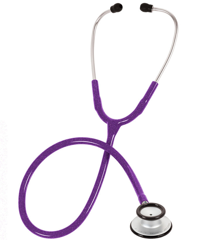 Clinical Lite™ Stethoscope - Purple Sparkles