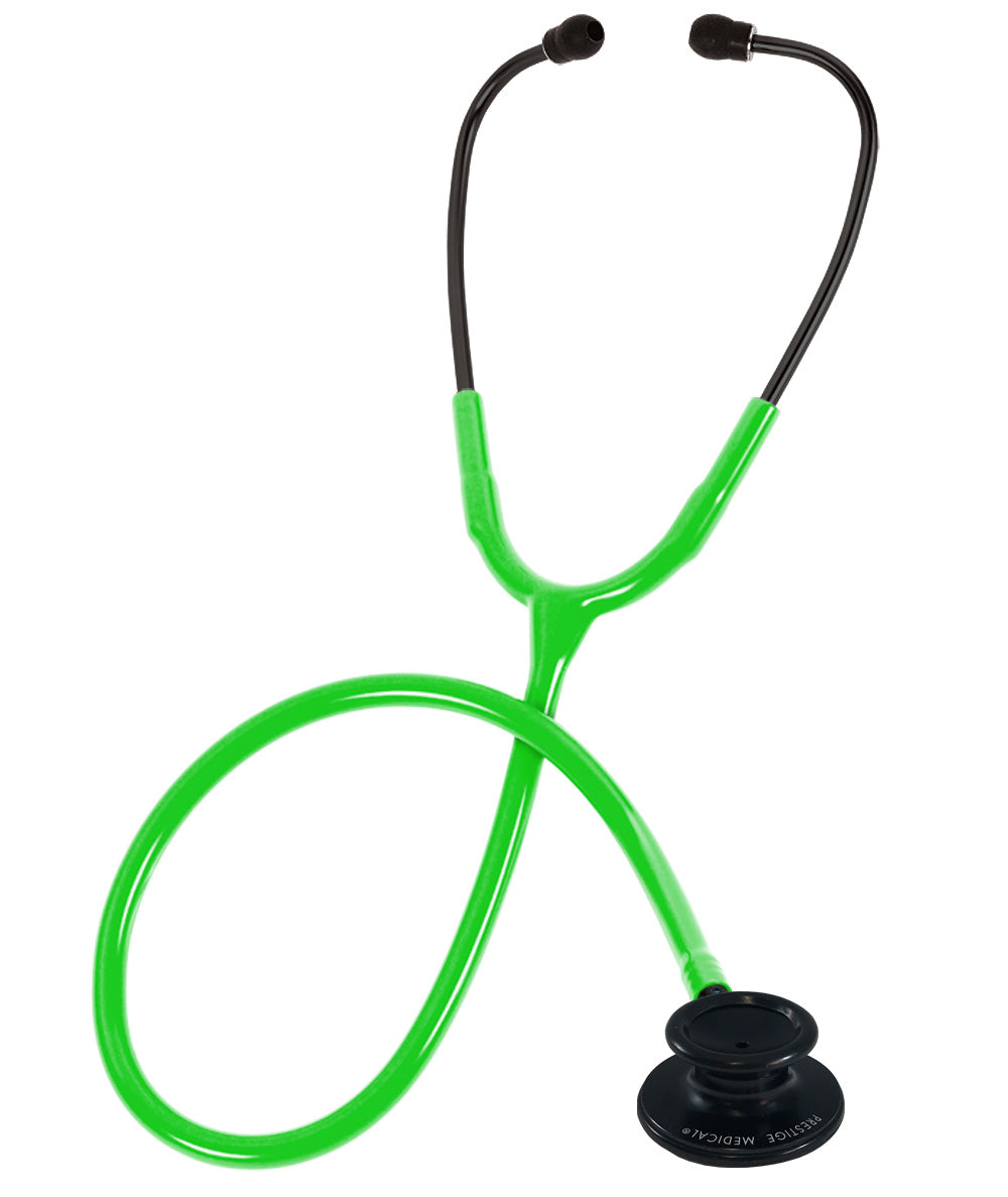 Clinical Lite™ Stethoscope - Stealth / Neon Green