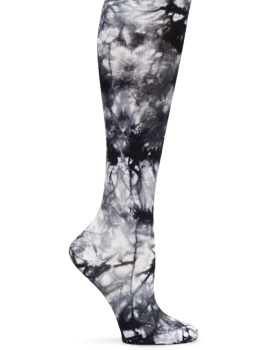 Compression Sock Grey/White Tie Dye