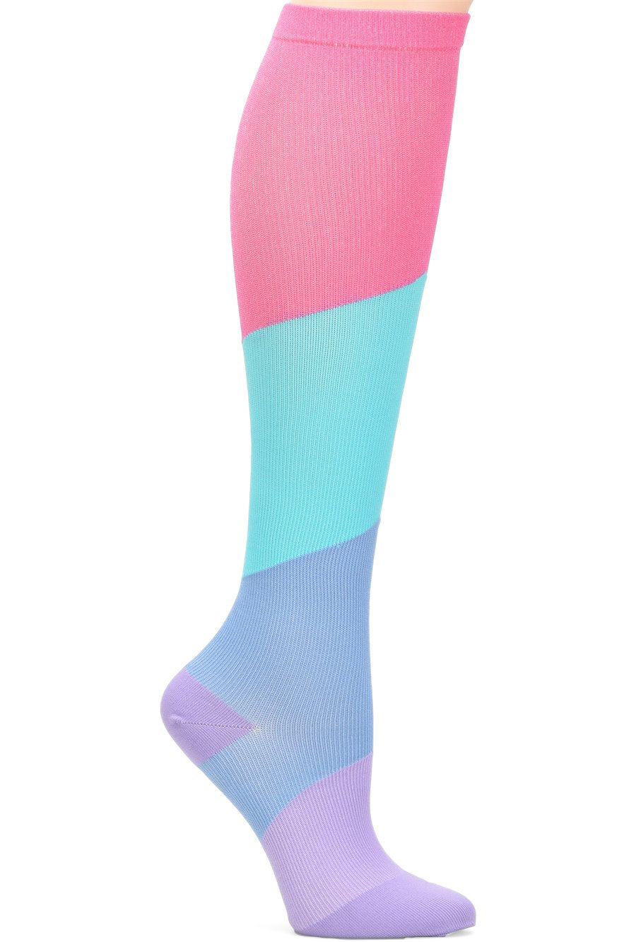 Compression Socks Color Block Bright