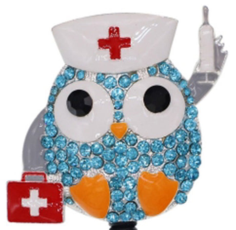 Owl Nurse - Dazzle Badge Reel